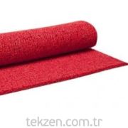 PVC Kıvırcık Yolluk 14mm En 100 cm-Kırmızı 151