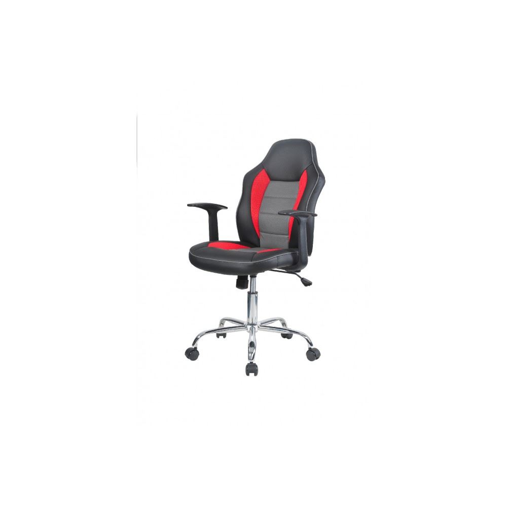Adore Max Office Easy Racing Çalışma Koltuğu / Siyah Gri Kırmızı