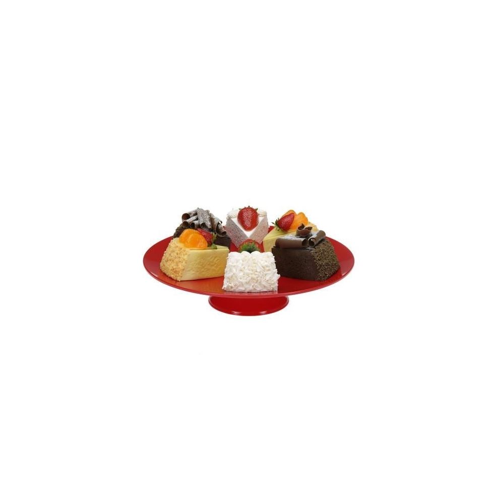 BO385 Pasta Kek Teşhir Tepsisi 25 Cm Tekzen