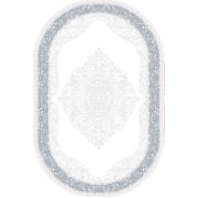 Dekoreko İpek Halı Dijital Saçaklı Oval 2005 Desen 1