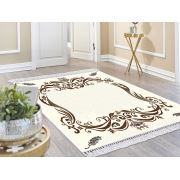 Dekoreko İnci Halı Dijital Saçaklı 2073 Desen 1 80x150 cm
