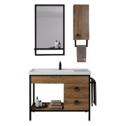 Denko Dila 100 cm Banyo Dolabı