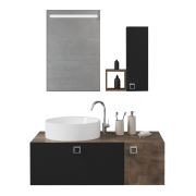 Denko Oris 100 cm Banyo Dolabı