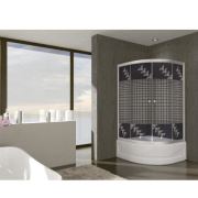 Hydrocabin Yelken Mini Küvet Ve Desenli Kabin 90x90 cm 816