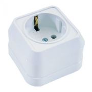 Makel Sıva Üstü Topraklı Priz - M45108