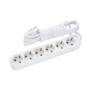 Makel Topraklı Altılı Grup Priz - 3 mt