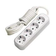 Makel Topraklı Dörtlü Grup Priz - 2 mt