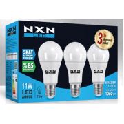 Nixon 11 Watt Led Ampul Beyaz Işık 3'Lü Paket