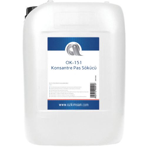 Özkimsan Pas Sökücü OK151 30 kg Tekzen