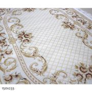 Payidar Zengi TKCK66NM Saçaklı Halı Krem 150x233 cm
