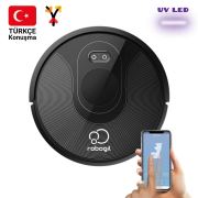 Robogil Luna-200UV Ultraviyole Ledli Türkçe Konuşan Lazer Navigasyonlu Robot Süpürge