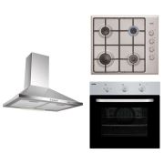 Simfer 3'lü Inox Ankastre Set (7012 Fırın+3113 Ocak+8662 Davlumbaz)