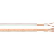Tek-iş 2 x 0.75 Şeffaf Çizgili Kordon Yassı Kablo 1 Metre