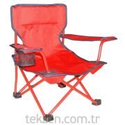 Kamp Sandalyesi Teleskopik-D10001Y Kırmızı
