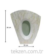 Dekoratif Vazo Delikli Küçük VAS 275 S