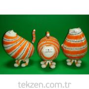 Dekoratif Kedi turuncu 4855-1OD