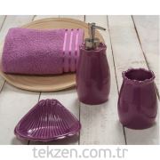Tekzen Harmony Sıvı Sabunluk Mor