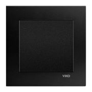 Viko Novella (Siyah Mekanizma + Siyah Kapak) Işıklı Anahtar