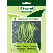 Sebze Tohumu Bıber 10gr Sarı Sıvrı