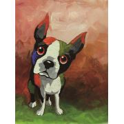 Kanvas Tablo Köpek Desenli XP15ZYY-Y8