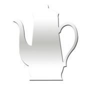 Dekoratif Ayna Sticker 14x18 cm-ms-009